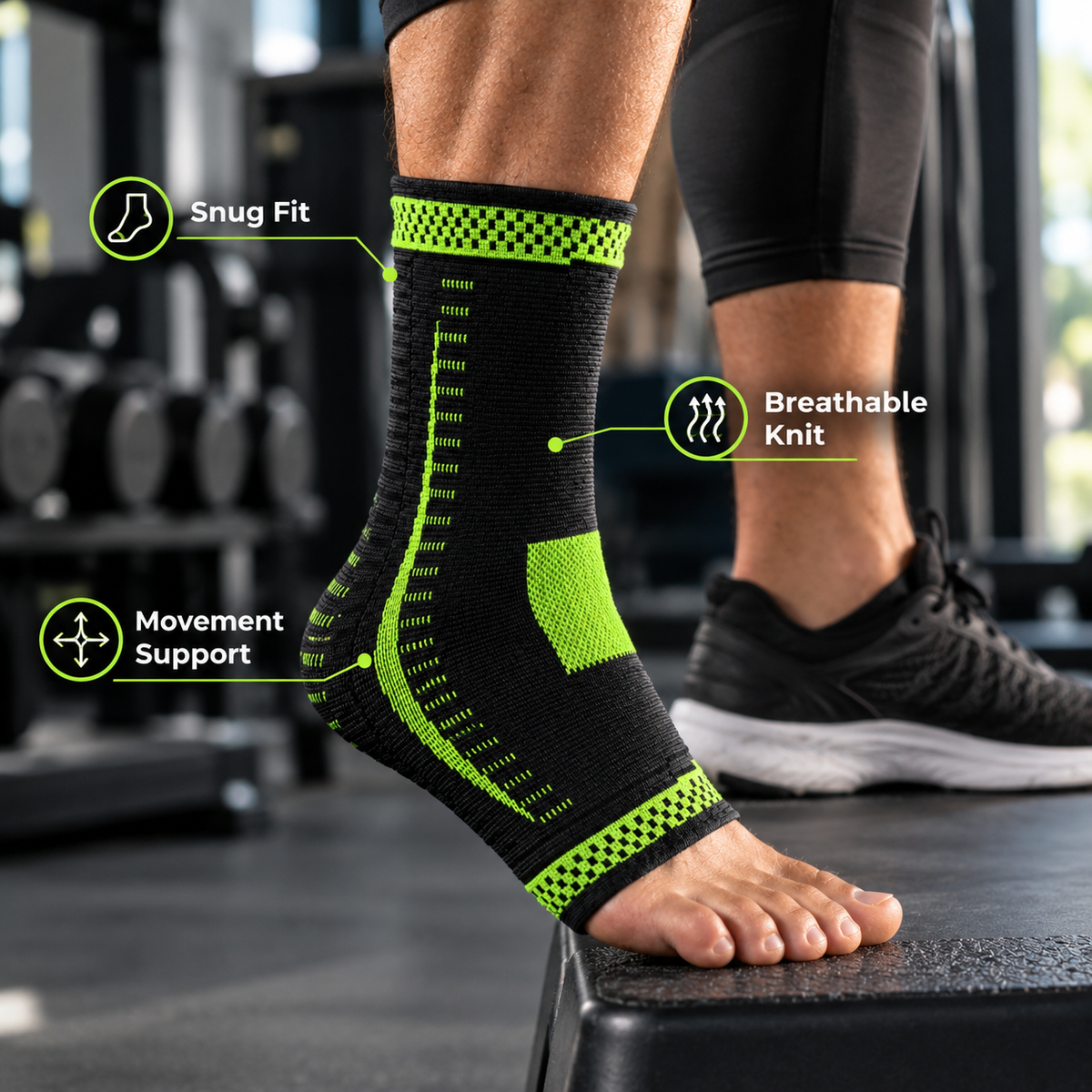 Ankle Compression Support - Universal Size