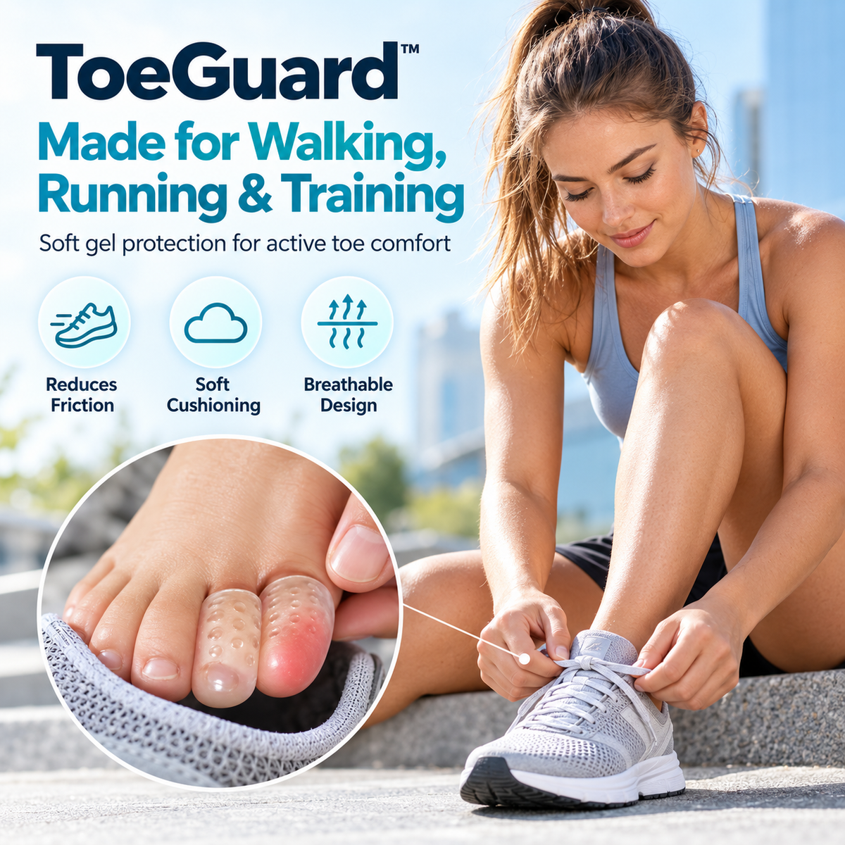 Silicone Soft Toe Protectors