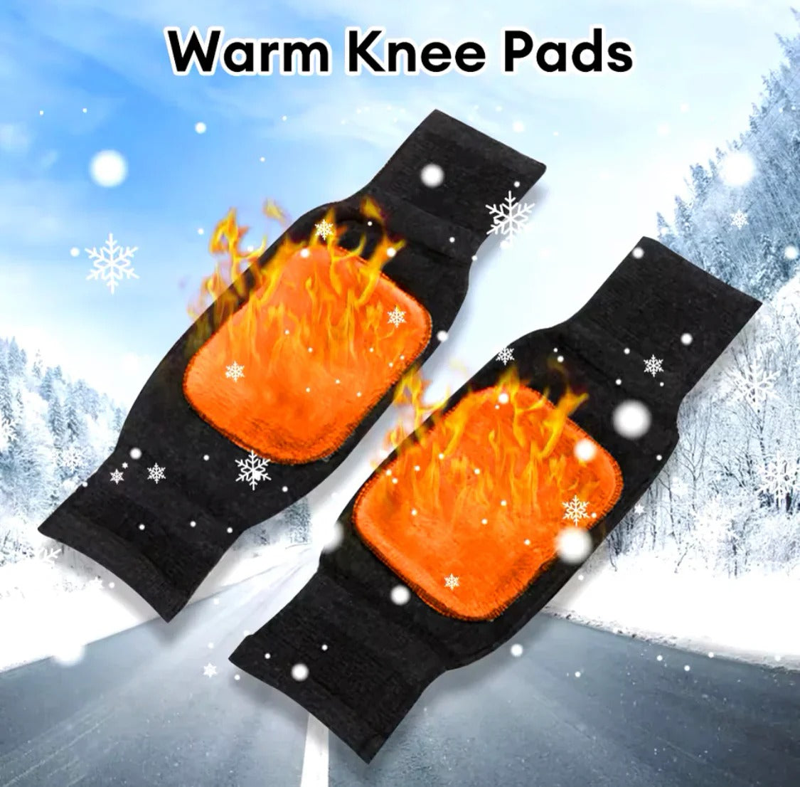 Elastic Knee Warmers For Men & Women - Universal Size