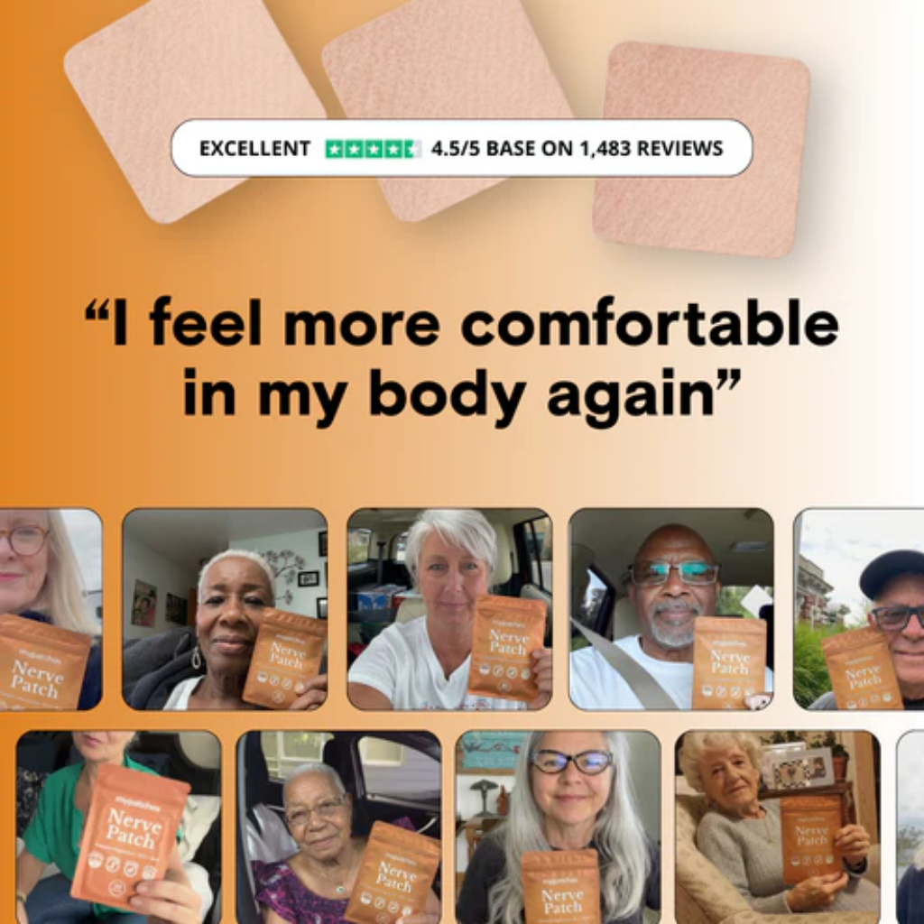 2-in-1 Nerve Support + Pain Relief Patch