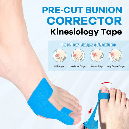 2-in-1 Orthopedic Bunion Relief & Toe Alignment Tape