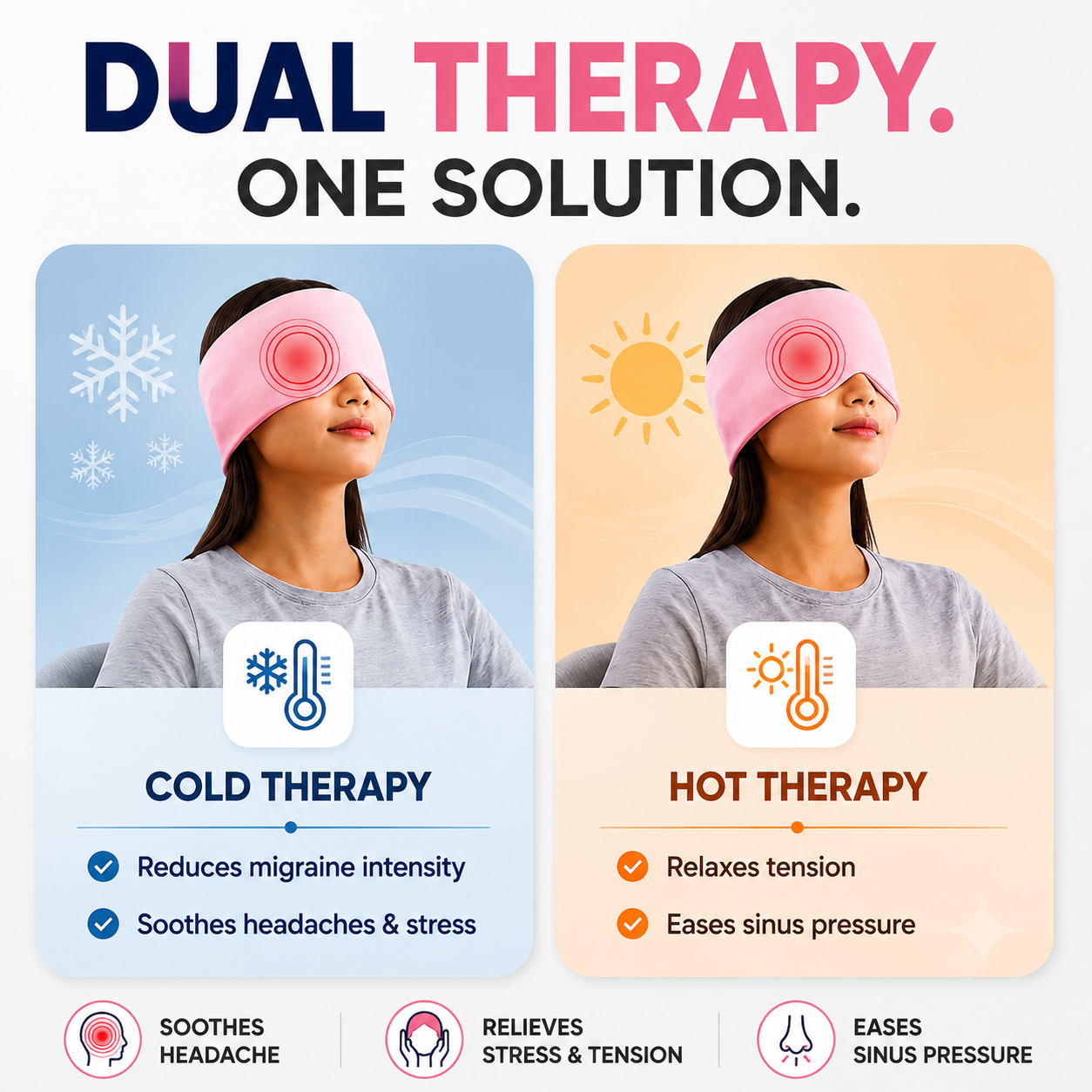 Herbal Migraine & Headache Relief Cap