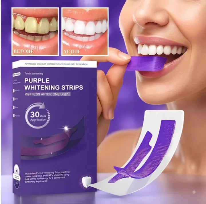 Herballand™ Purple Teeth Whitening Strips