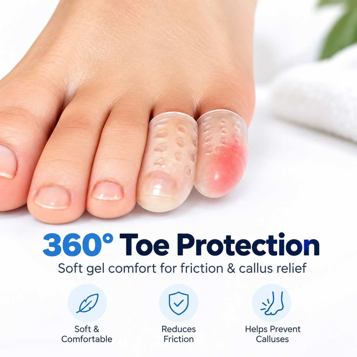 Silicone Soft Toe Protectors