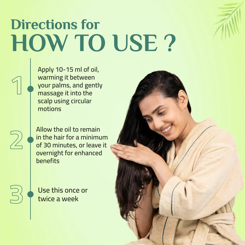 3 In 1 Herbal Hair Oil