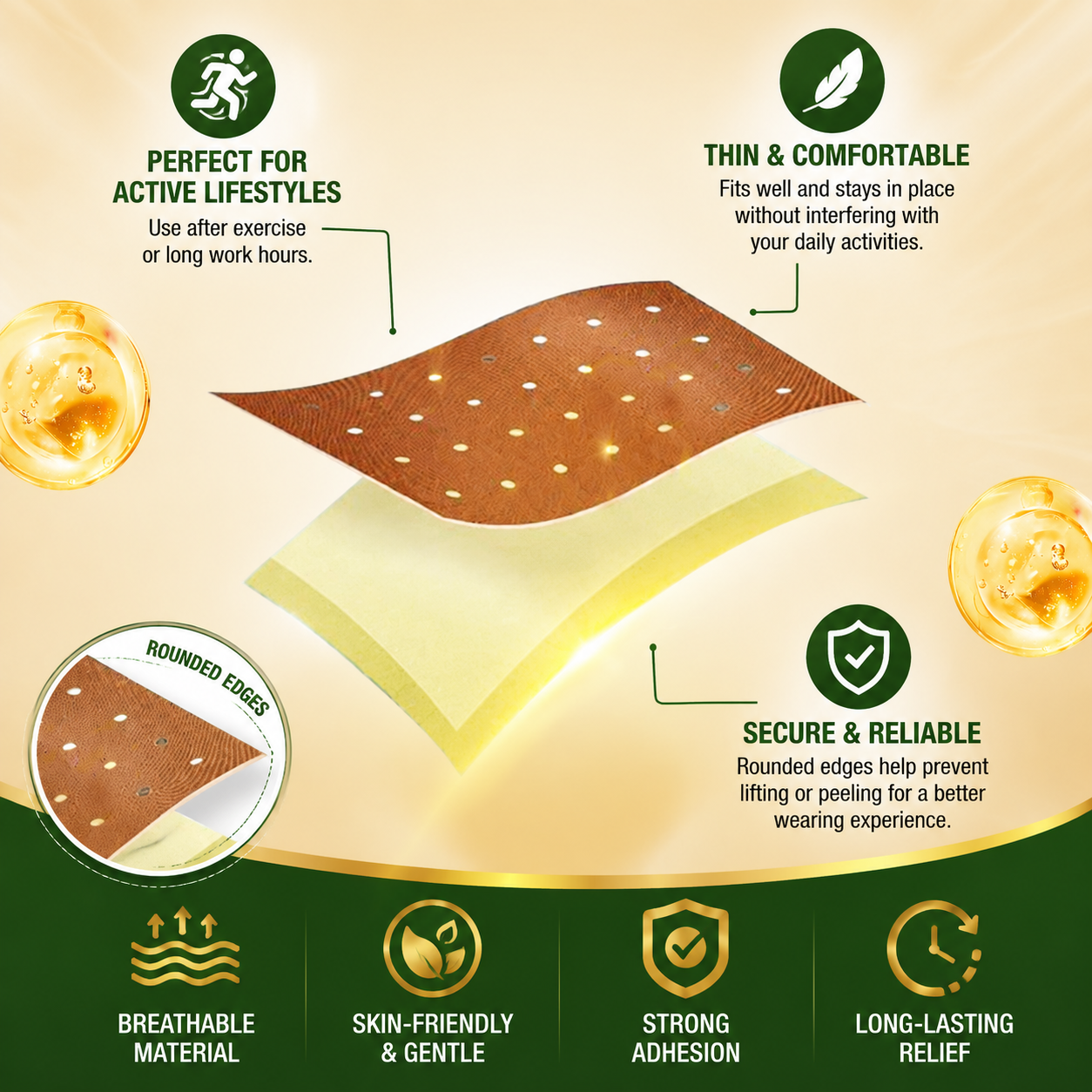 Wormwood Moxibustion Pain Relief Joint Patch