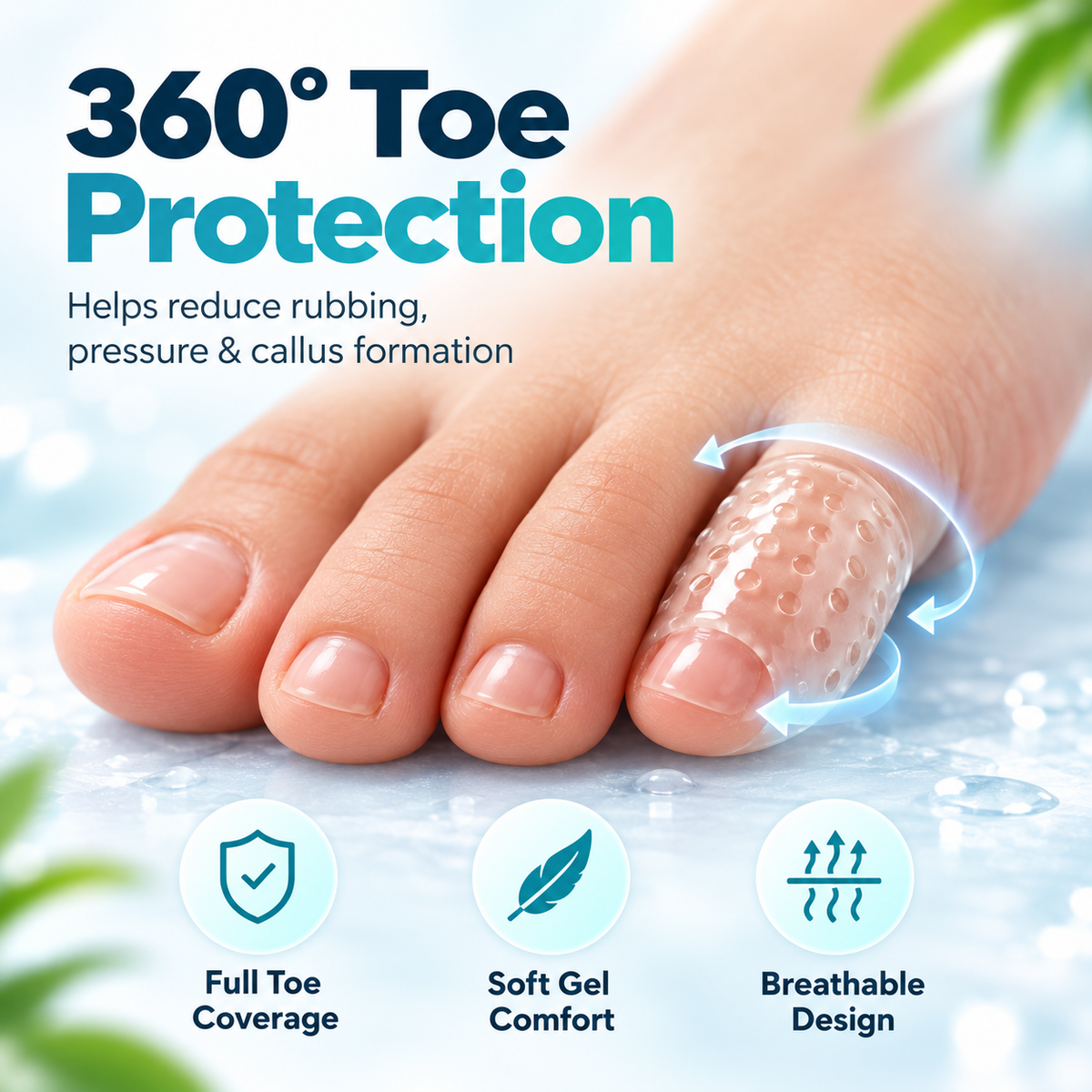 Silicone Soft Toe Protectors