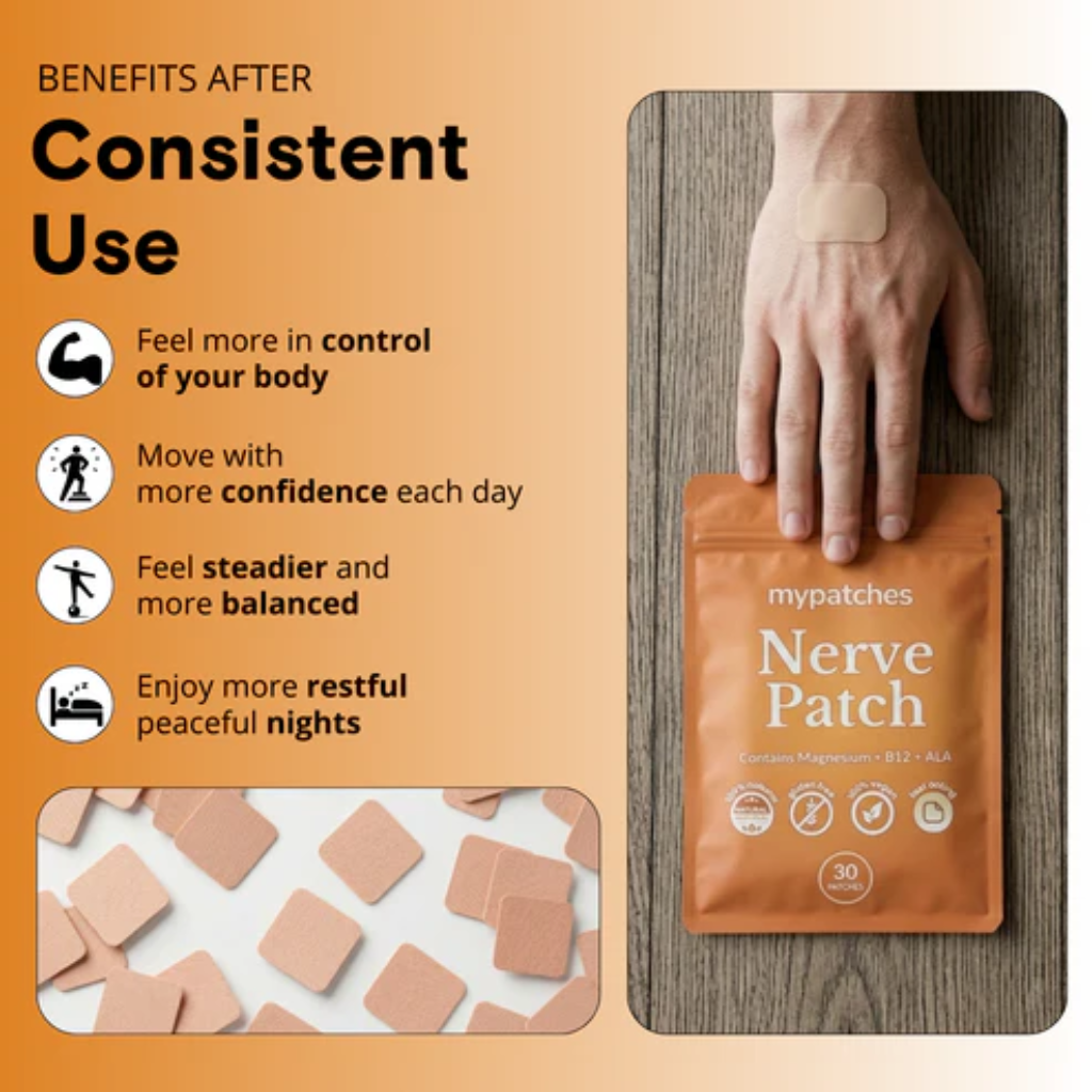 2-in-1 Nerve Support + Pain Relief Patch