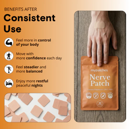 2-in-1 Nerve Support + Pain Relief Patch