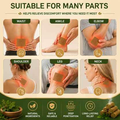 Wormwood Moxibustion Pain Relief Joint Patch