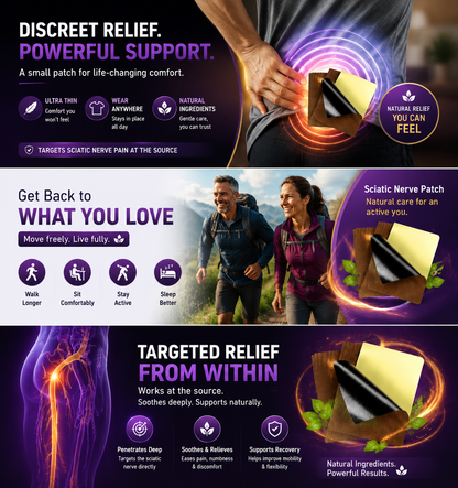Sciatica Pain Relief Patch