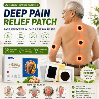 Herbal Black Balm Pain Relief Patch