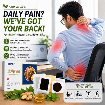 Herbal Black Balm Pain Relief Patch