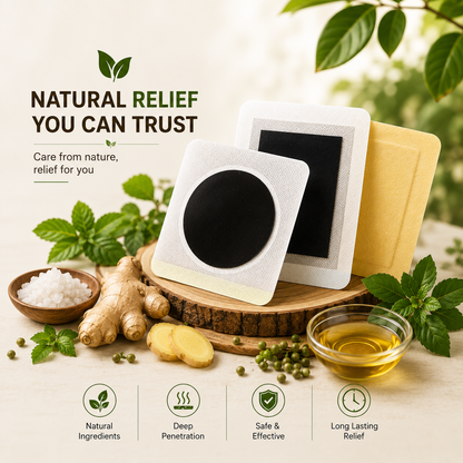 Herbal Black Balm Pain Relief Patch