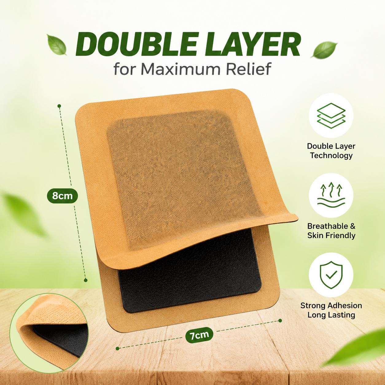2 In 1 Heel Pain Relief Patch