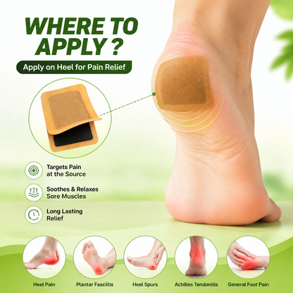 2 In 1 Heel Pain Relief Patch