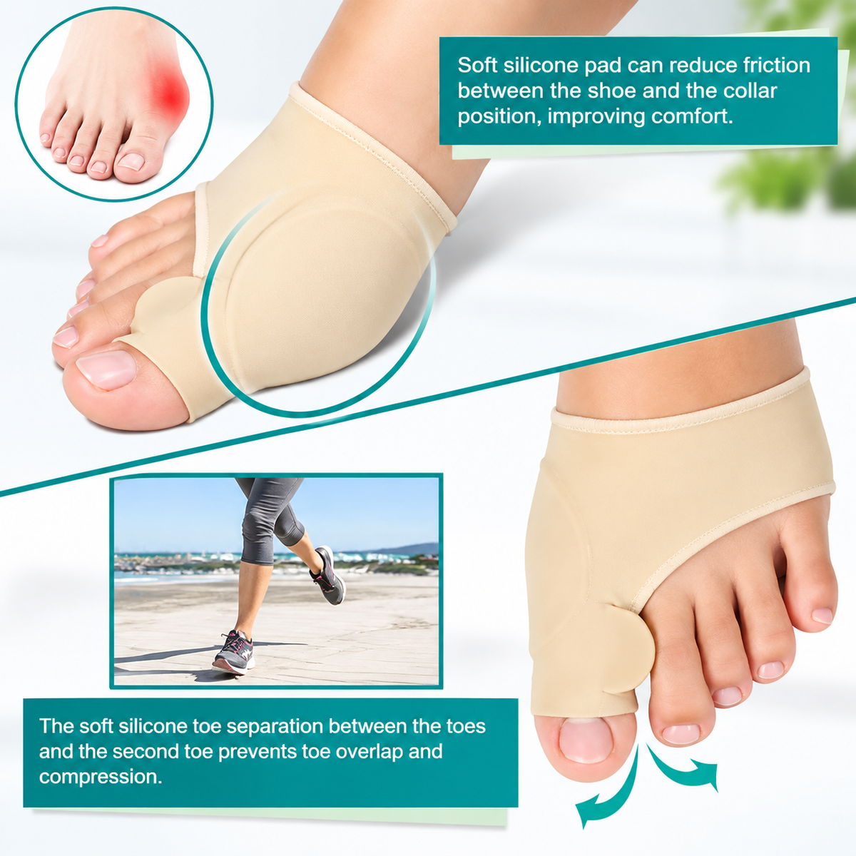 Soft Comfort Toe Corrector Guard - Universal Size