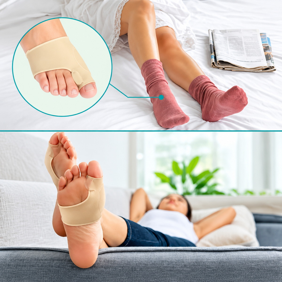 Soft Comfort Toe Corrector Guard - Universal Size