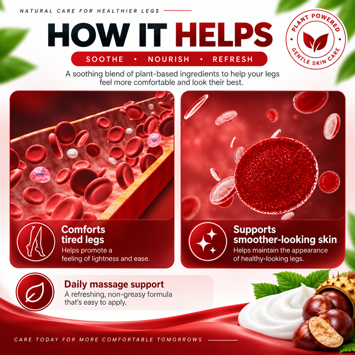 Herbal Varicose Veins Relief Cream
