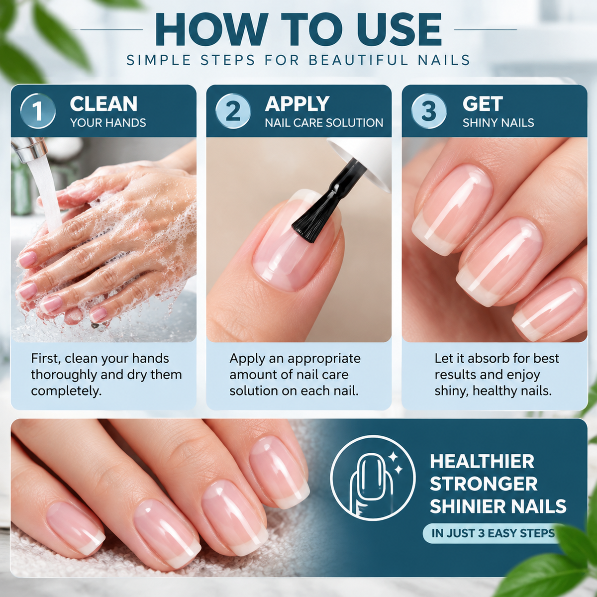 3 Days Keratin Nail Repair Serum - Advanced Amino Acid Formula