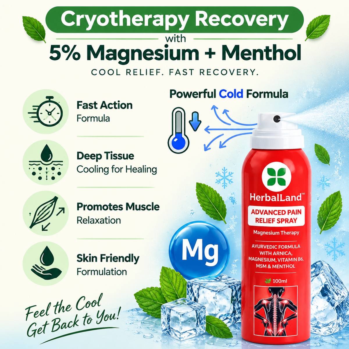 Herbal Advanced Pain Relief Spray