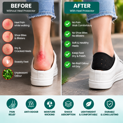 2-in-1 Orthopedic Heel Protector – Anti-Odour & Pain Relief