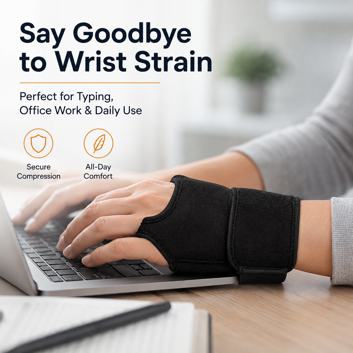Wrist Support Brace Pain Relief Strap