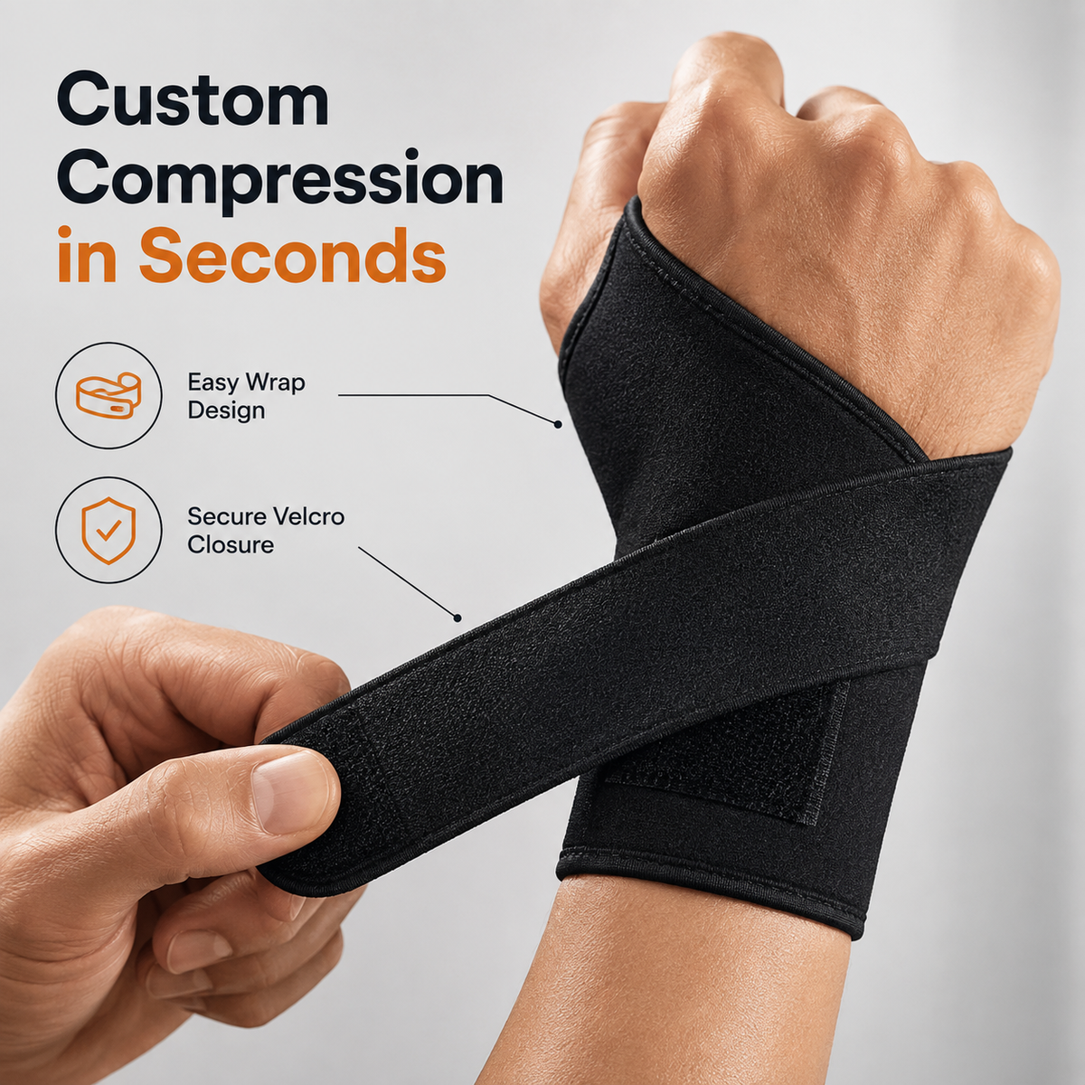 Wrist Support Brace Pain Relief Strap