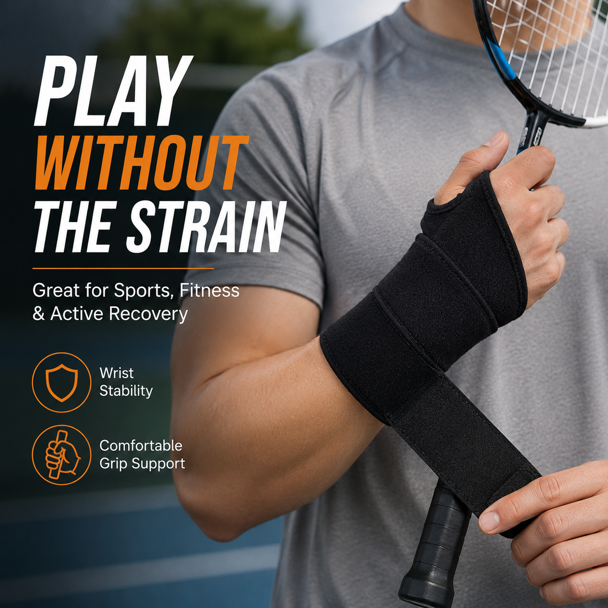 Wrist Support Brace Pain Relief Strap