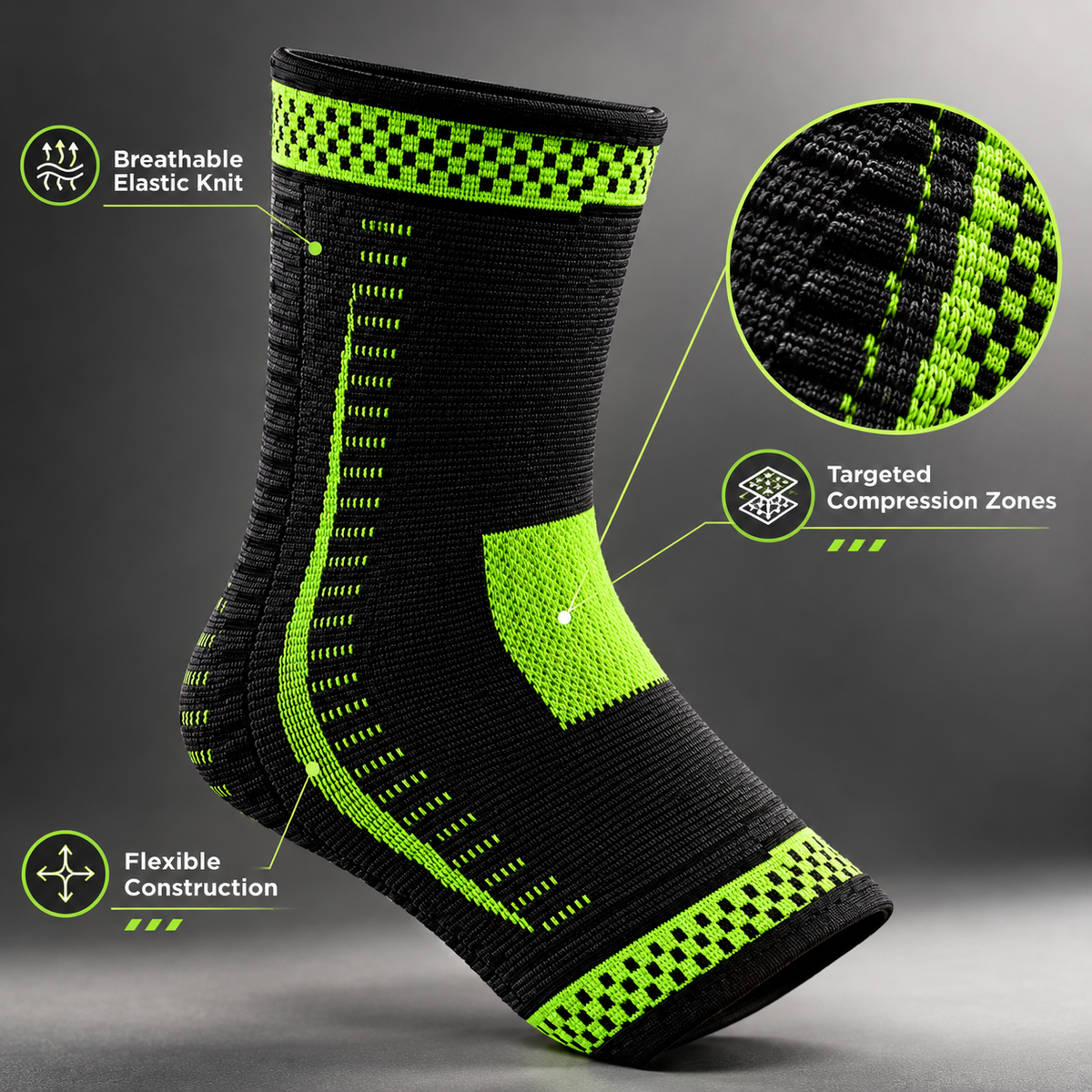 Ankle Compression Support - Universal Size