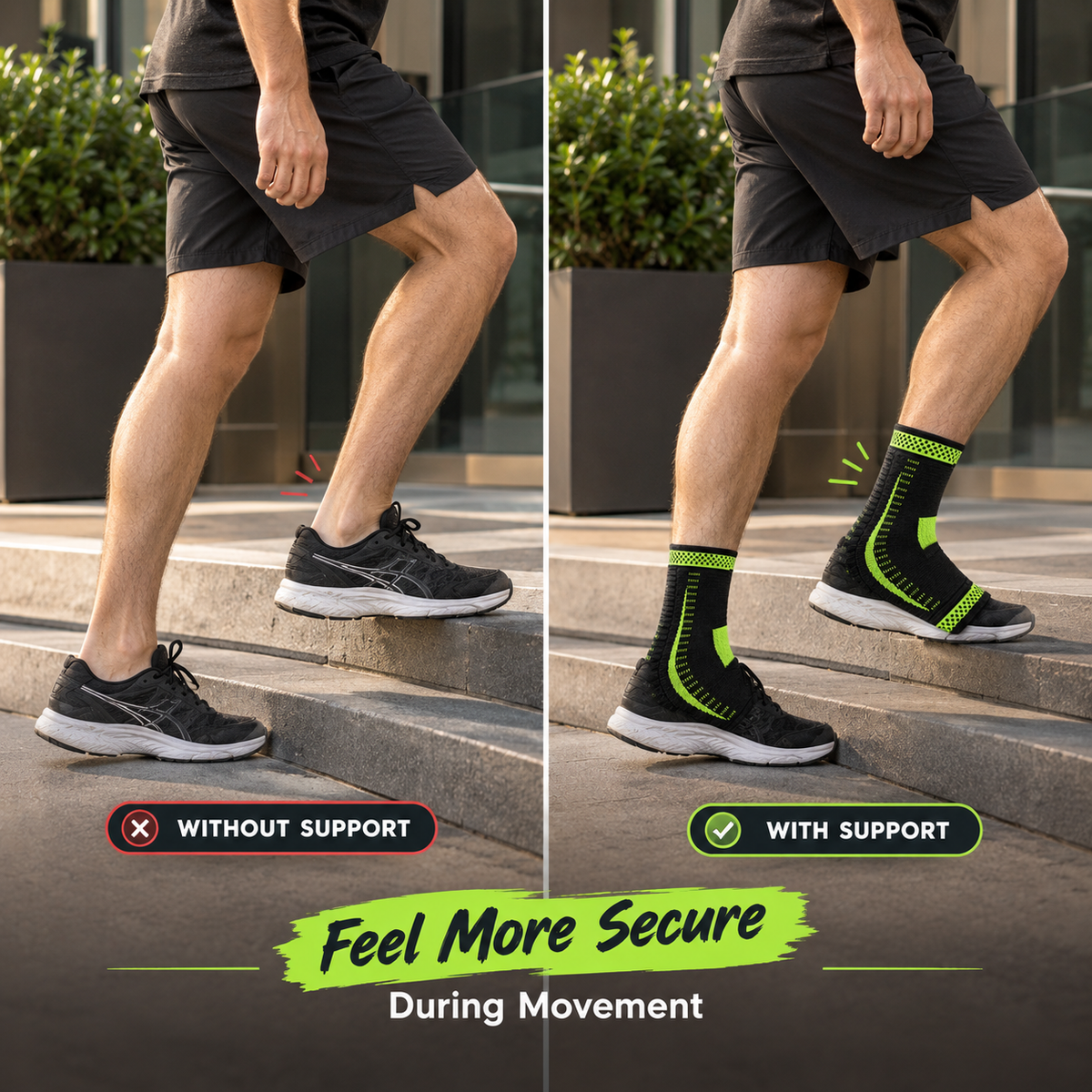 Ankle Compression Support - Universal Size