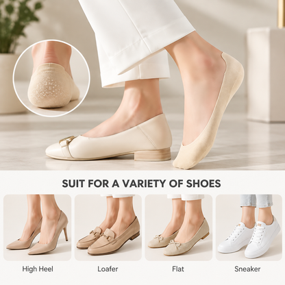 3-in-1 Orthopedic Invisible Socks – Anti-Odour, Breathable & Anti-Slip