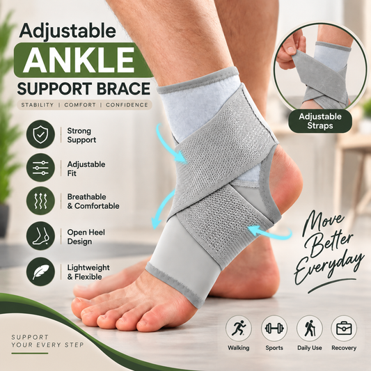Adjustable Ankle Support Brace