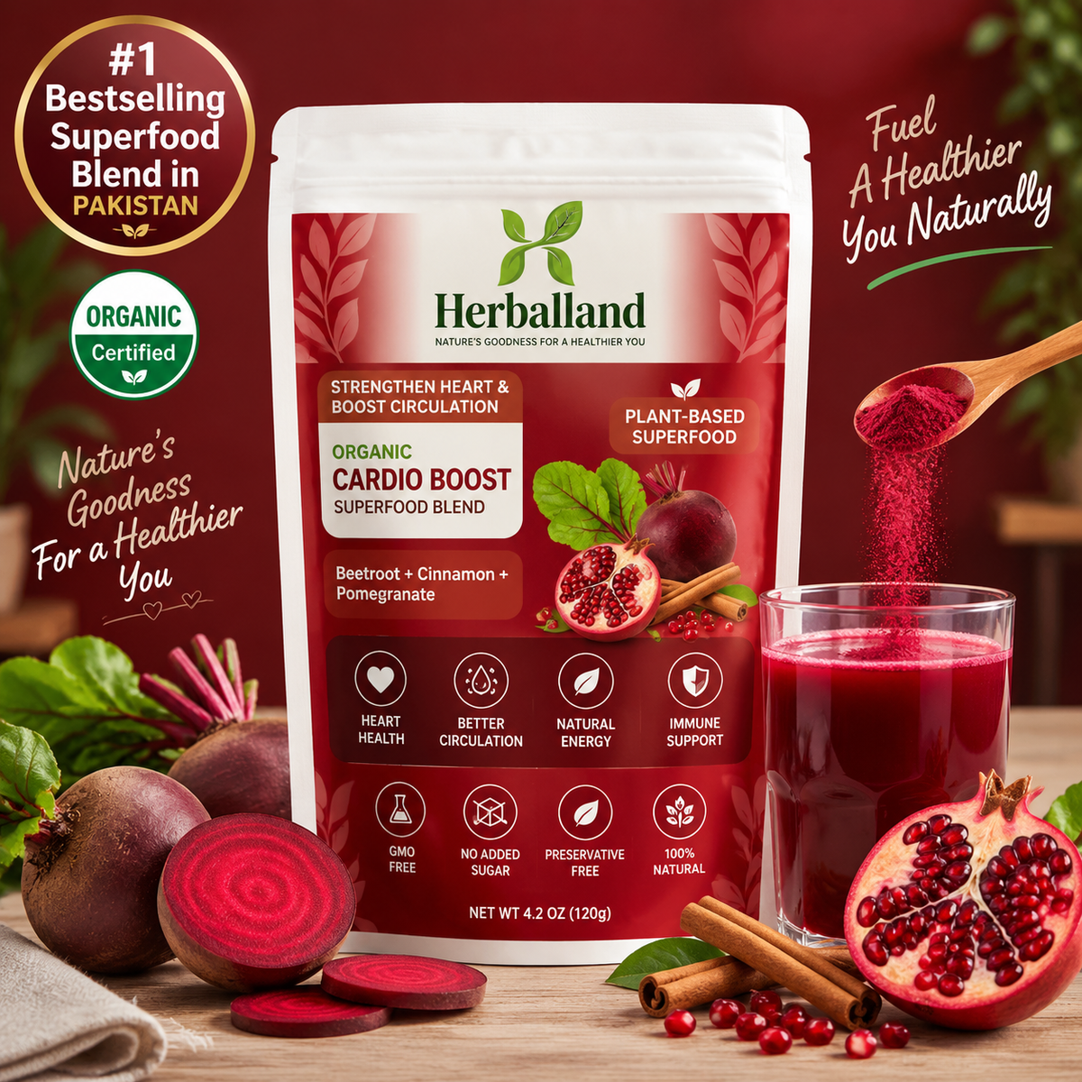 Herbal Cardio Boost Blend