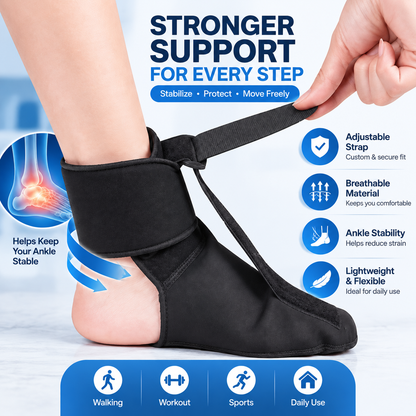 Adjustable Ankle Support Brace - Universal Size