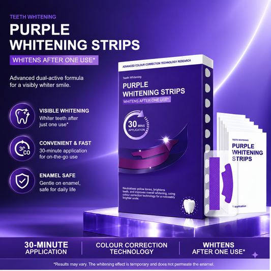 Herballand™ Purple Teeth Whitening Strips