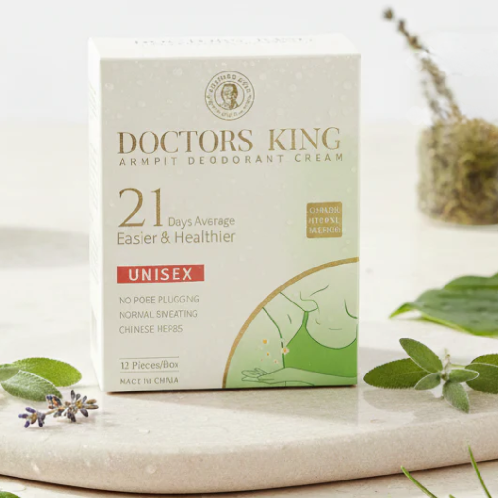 Herbal Long‑Lasting Deodorant Cream – 21 Days Odor Protection