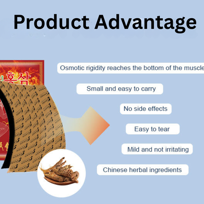 Red Ginseng Pain Relief Patch
