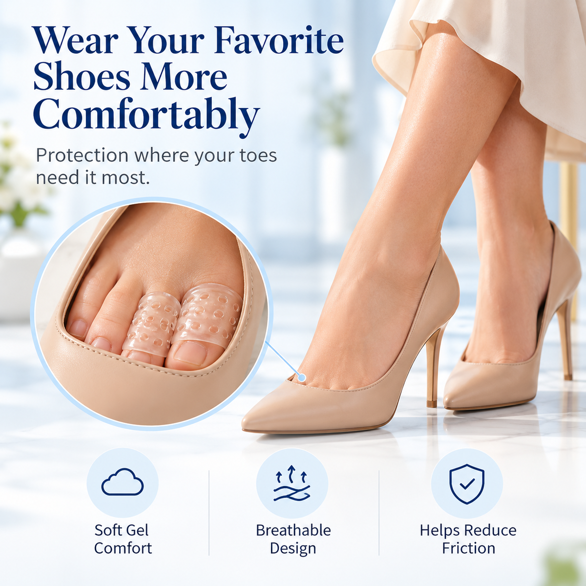 Silicone Soft Toe Protectors