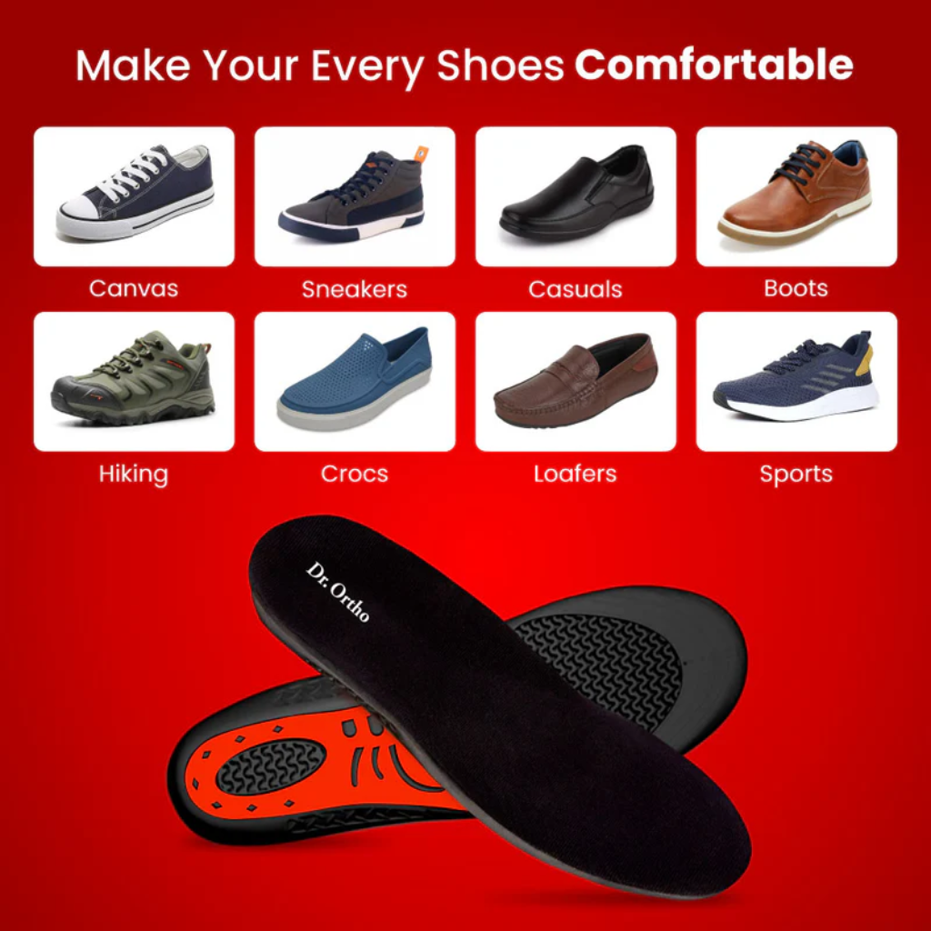 Orthopedic Pain Relief Gel Insoles
