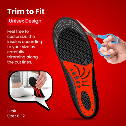 Orthopedic Pain Relief Gel Insoles