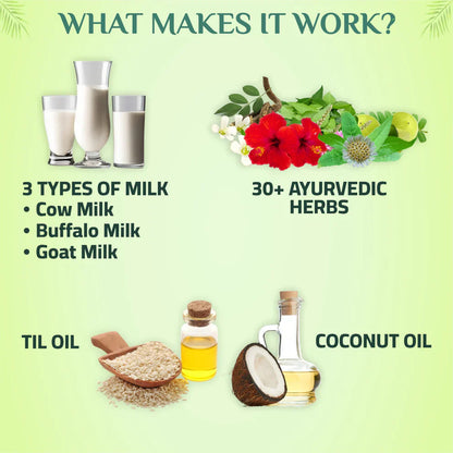 3 In 1 Herbal Hair Oil