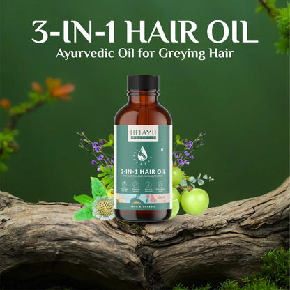 3 In 1 Herbal Hair Oil