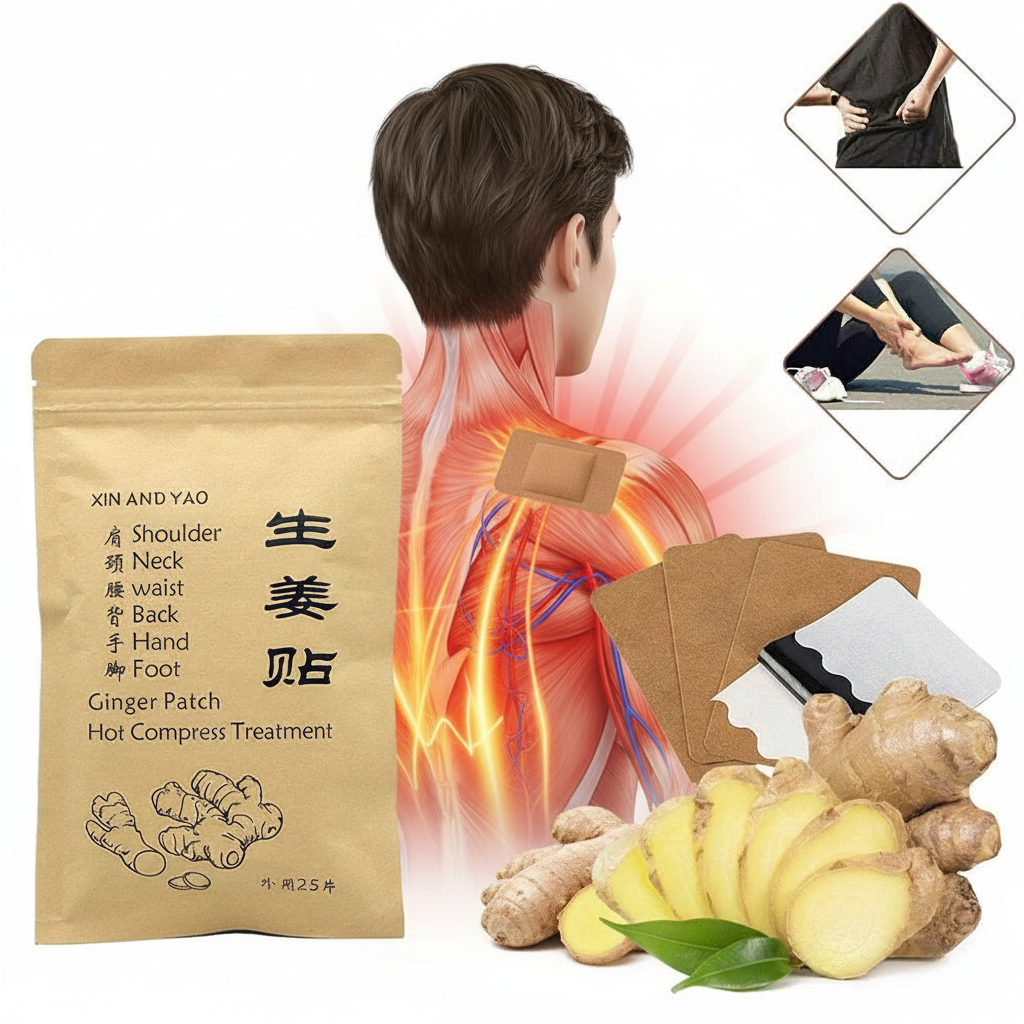 Self-Heating Ginger Patch
