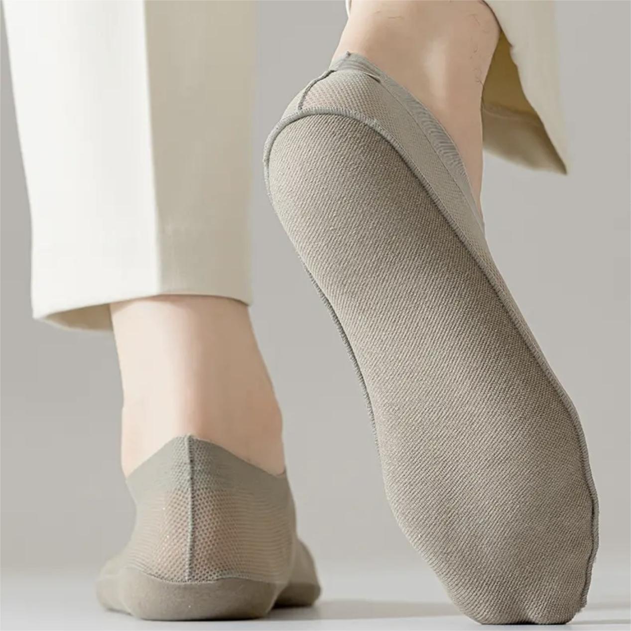 3-in-1 Ultra-Thin Heel Support + Breathable + Anti-Fungal Socks