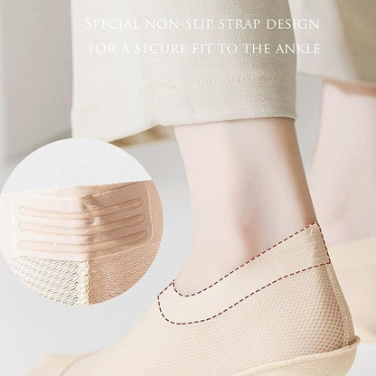 3-in-1 Ultra-Thin Heel Support + Breathable + Anti-Fungal Socks