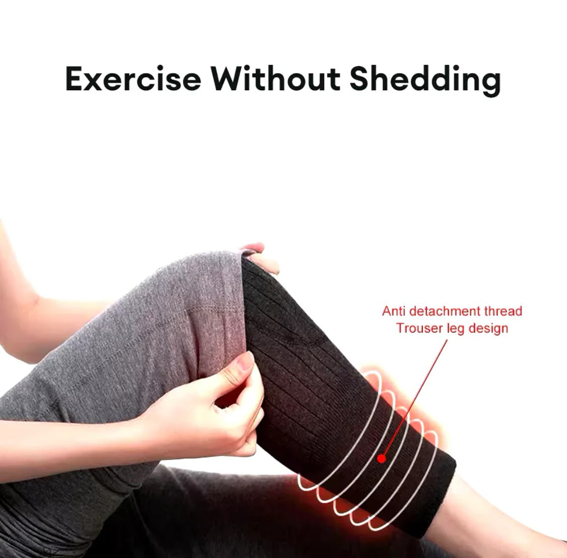 Elastic Knee Warmers For Men & Women - Universal Size