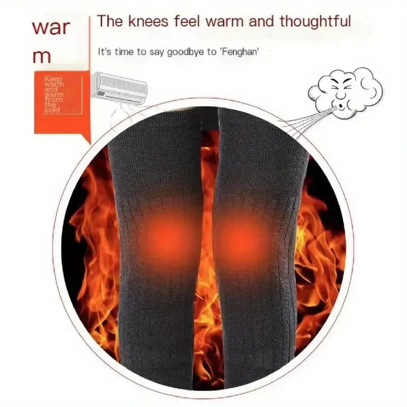 Elastic Knee Warmers For Men & Women - Universal Size