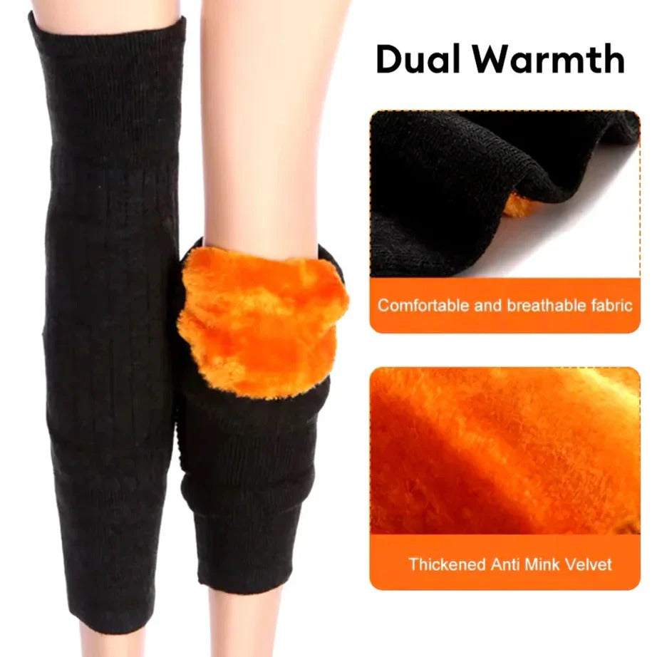 Elastic Knee Warmers For Men & Women - Universal Size